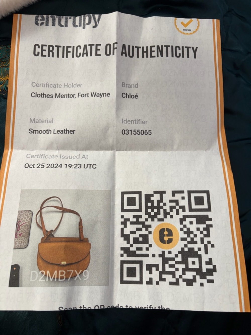 Chloé Georgia Crossbody Bag in Curry Yellow - Picture 15 of 15